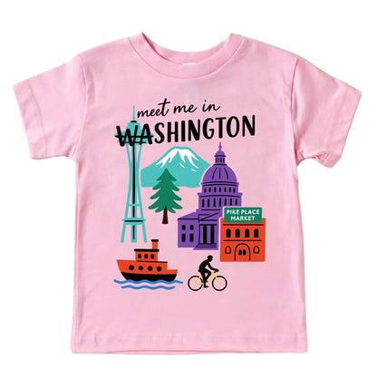 Washington Baby Onesie® - Kids Vacation T-Shirt