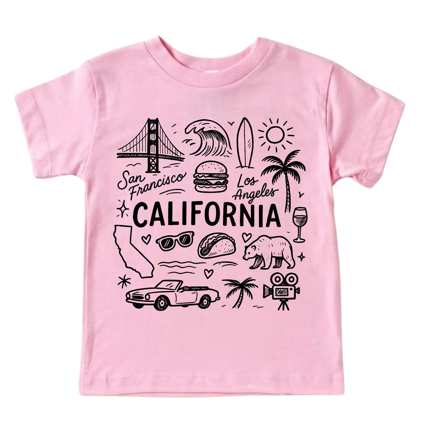 California Icons Baby Onesie ® – California Baby Bodysuit for Boys and Girls