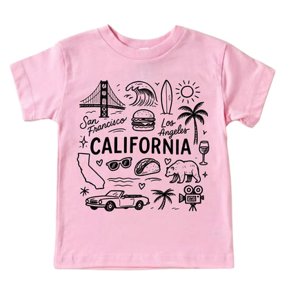 California Icons Baby Onesie ® – California Baby Bodysuit for Boys and Girls