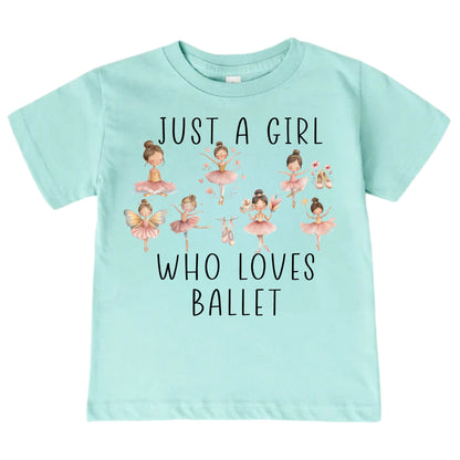 Just A Girl Who Loves Ballet Shirt