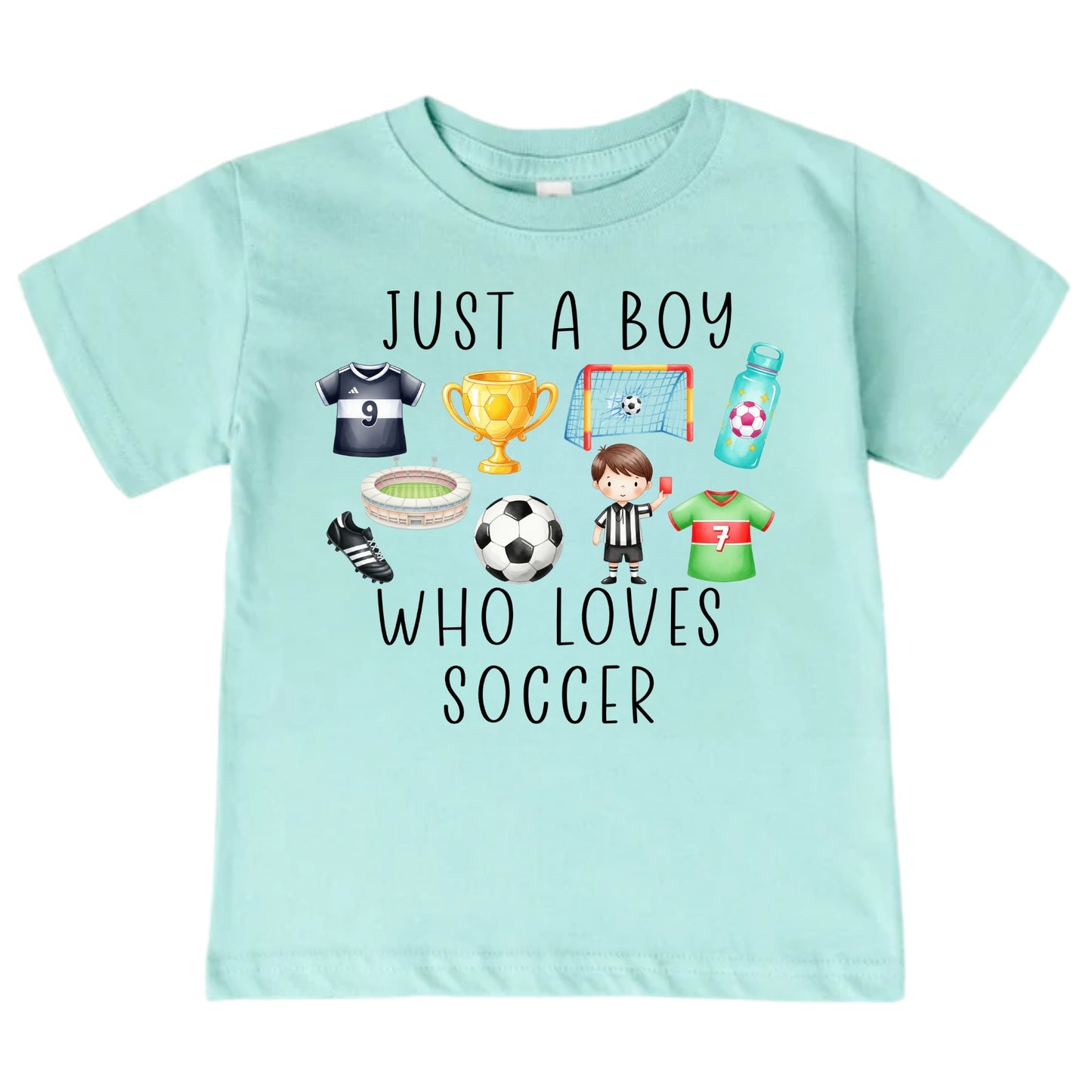 Just A Boy Who Loves Soccer Shirt