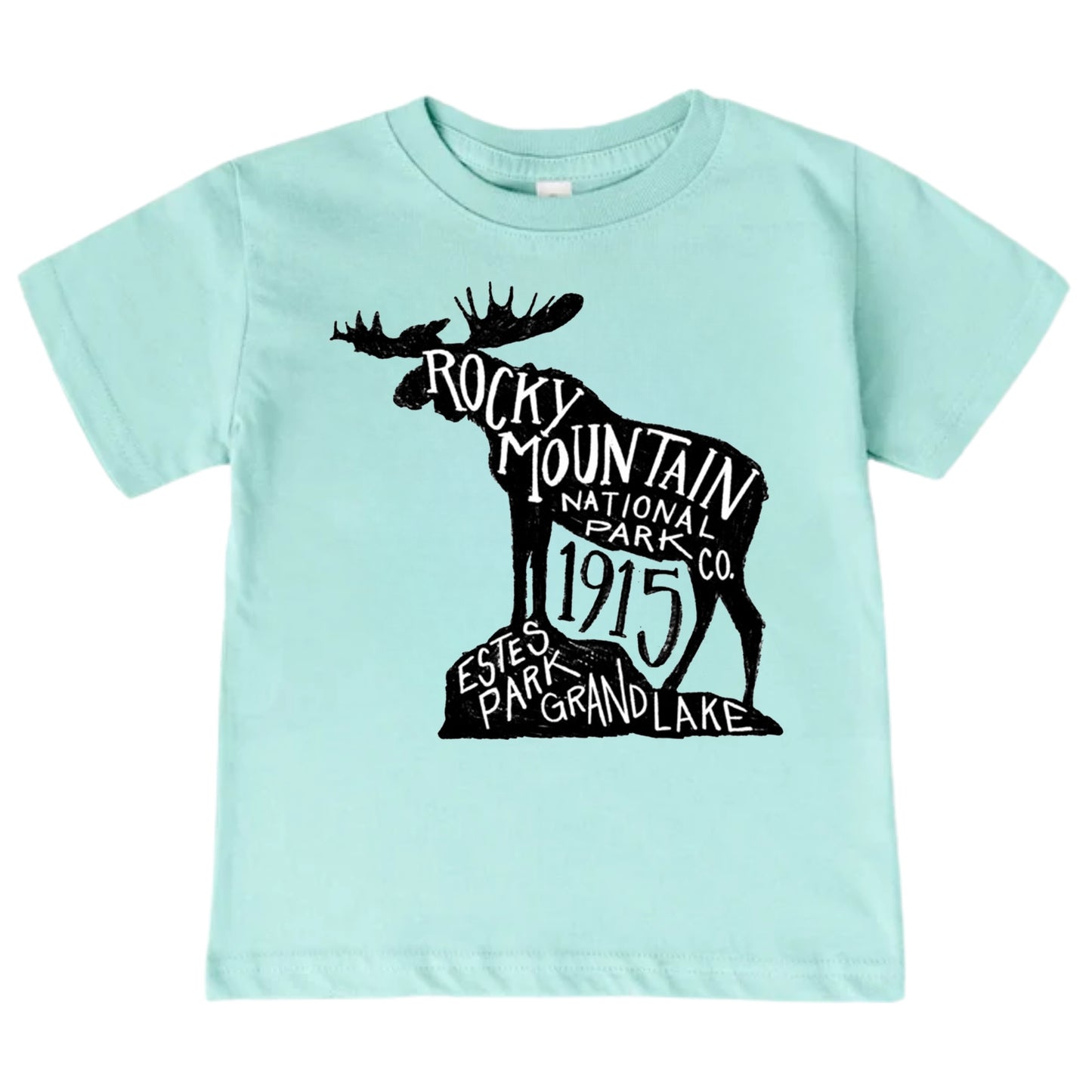 Rocky Mountain National Park Moose Kids' Tee