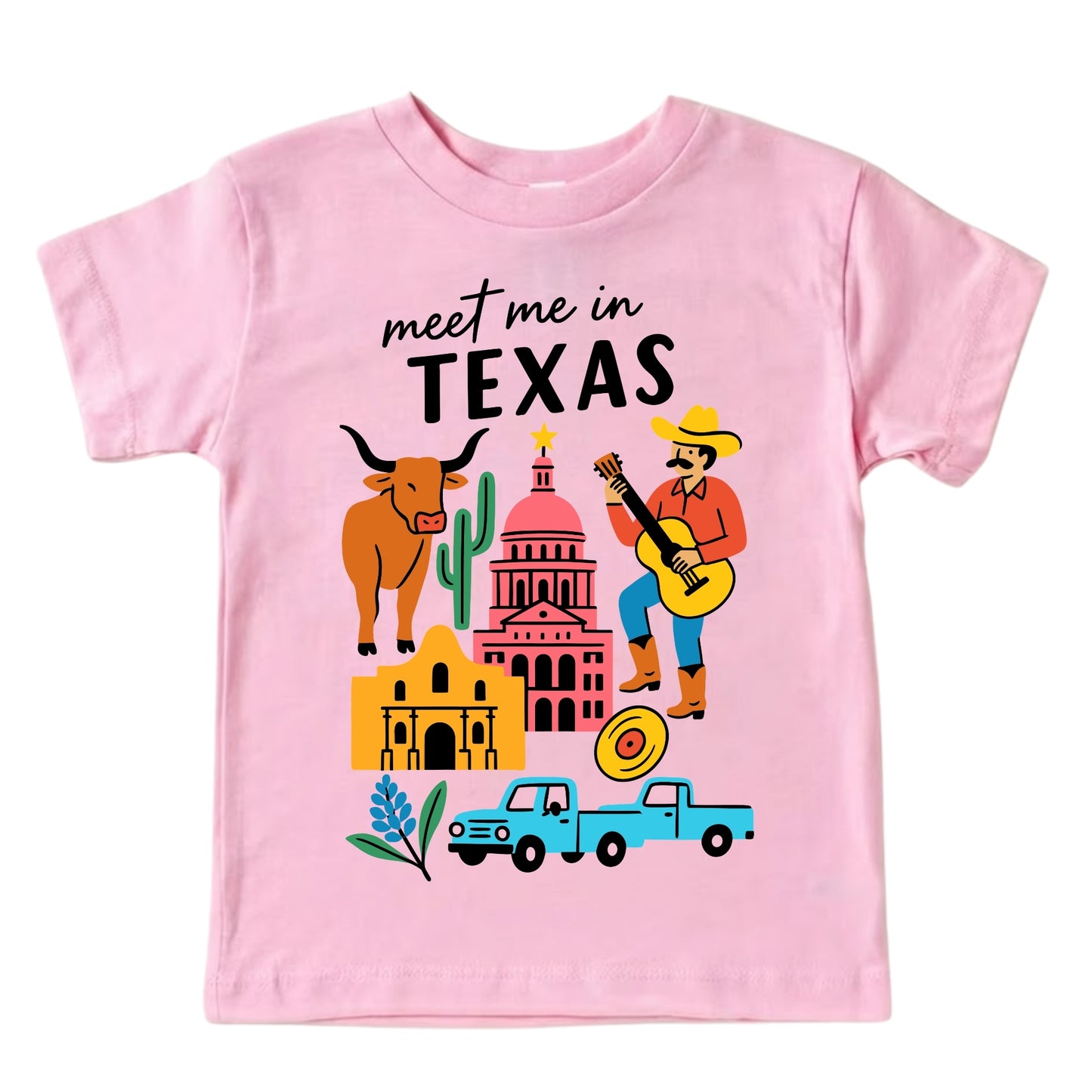 Texas Baby Onesie® - Texas Kids Vacation T-Shirt