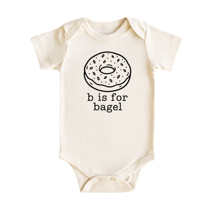 B Is for Bagel Baby Bodysuit