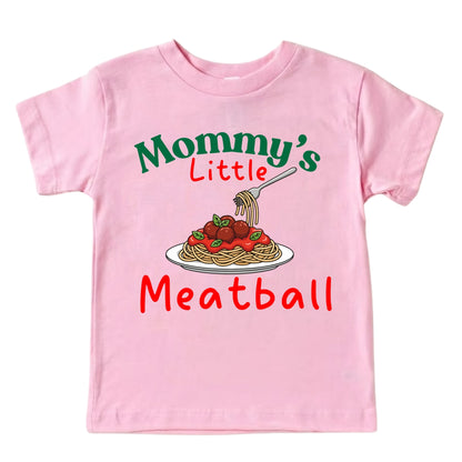 Mommy’s Little Meatball Baby Onesie ® – Italian Spaghetti Baby Bodysuit for Boys and Girls