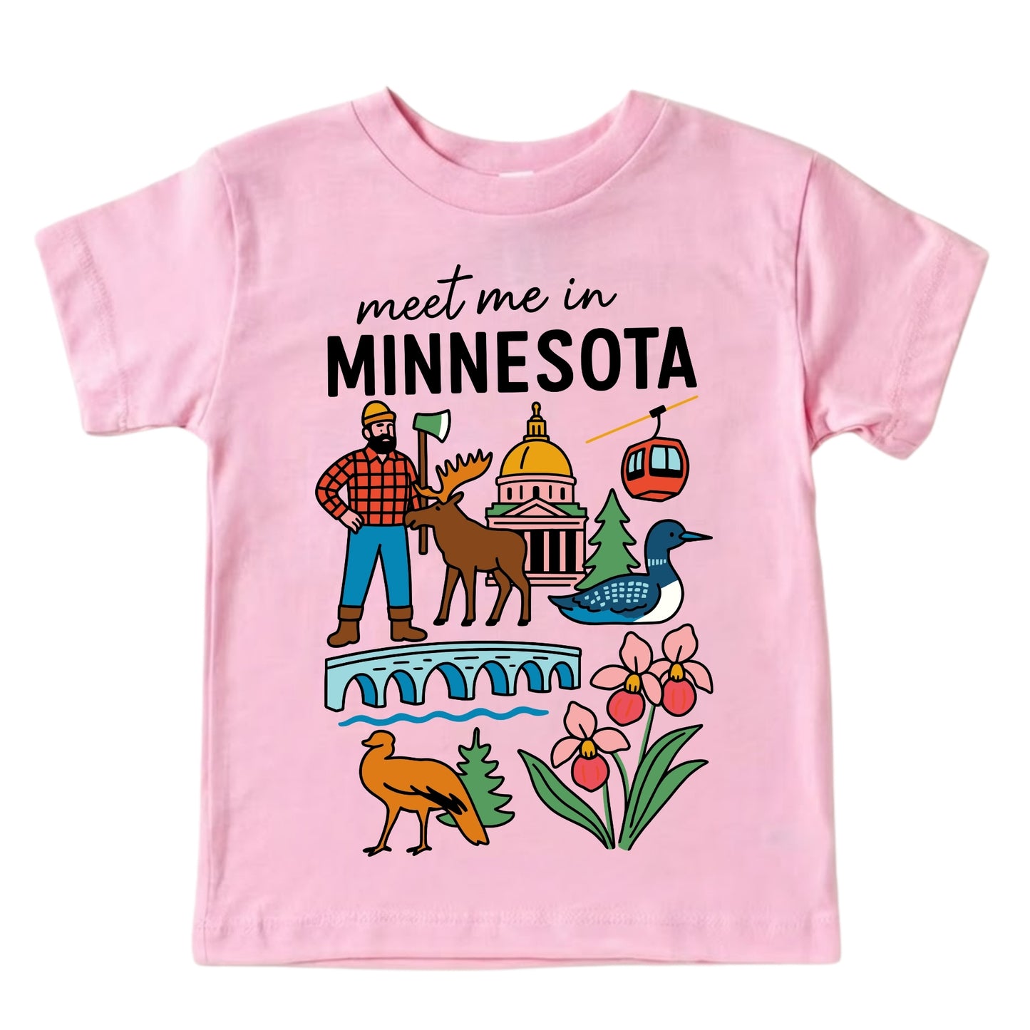 Minnesota Baby Onesie® - Kids Vacation T-Shirt