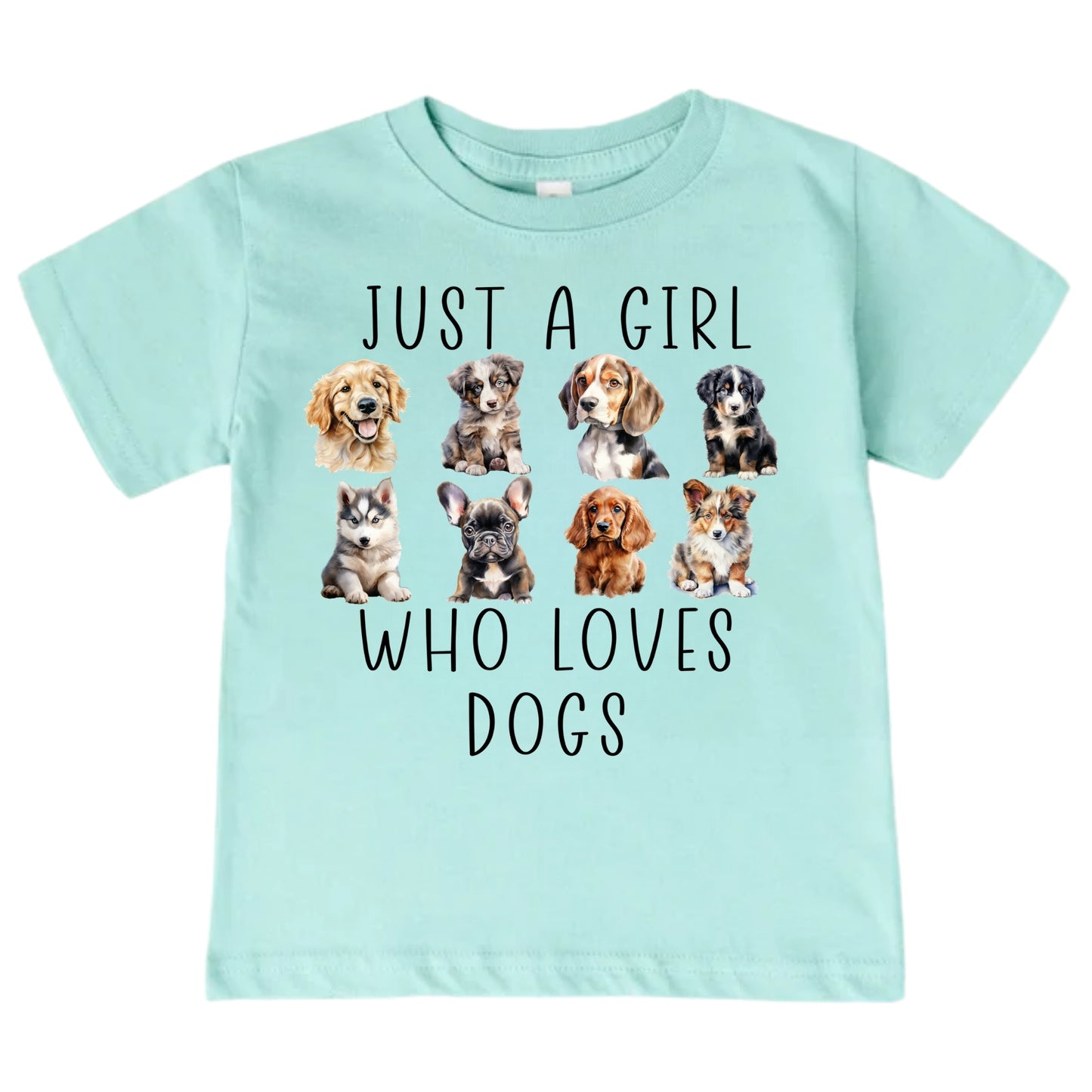 Just A Girl Who Loves Dogs Shirt