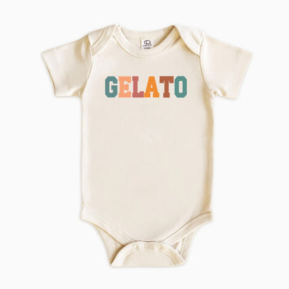 Gelato Kids Shirt – Retro Typography Food Lover