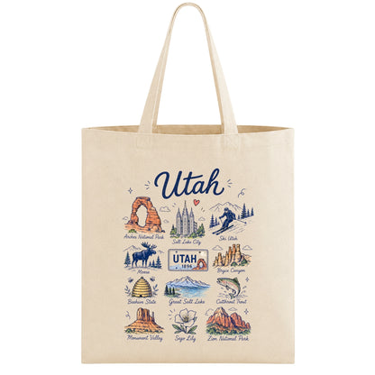 Utah Tote Bag