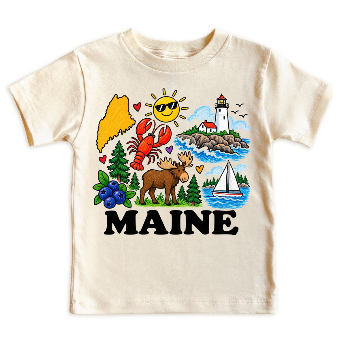Maine Kids T-Shirt
