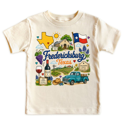 Fredericksburg Texas Baby Bodysuit for Boys Girls