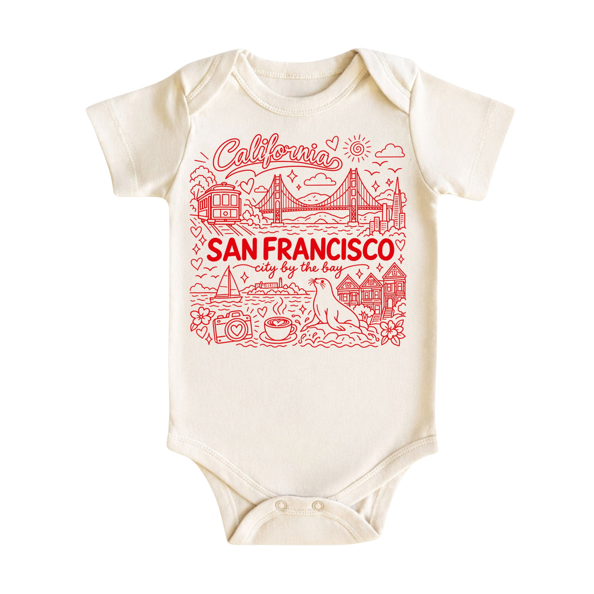 San Francisco Illustration T-Shirt