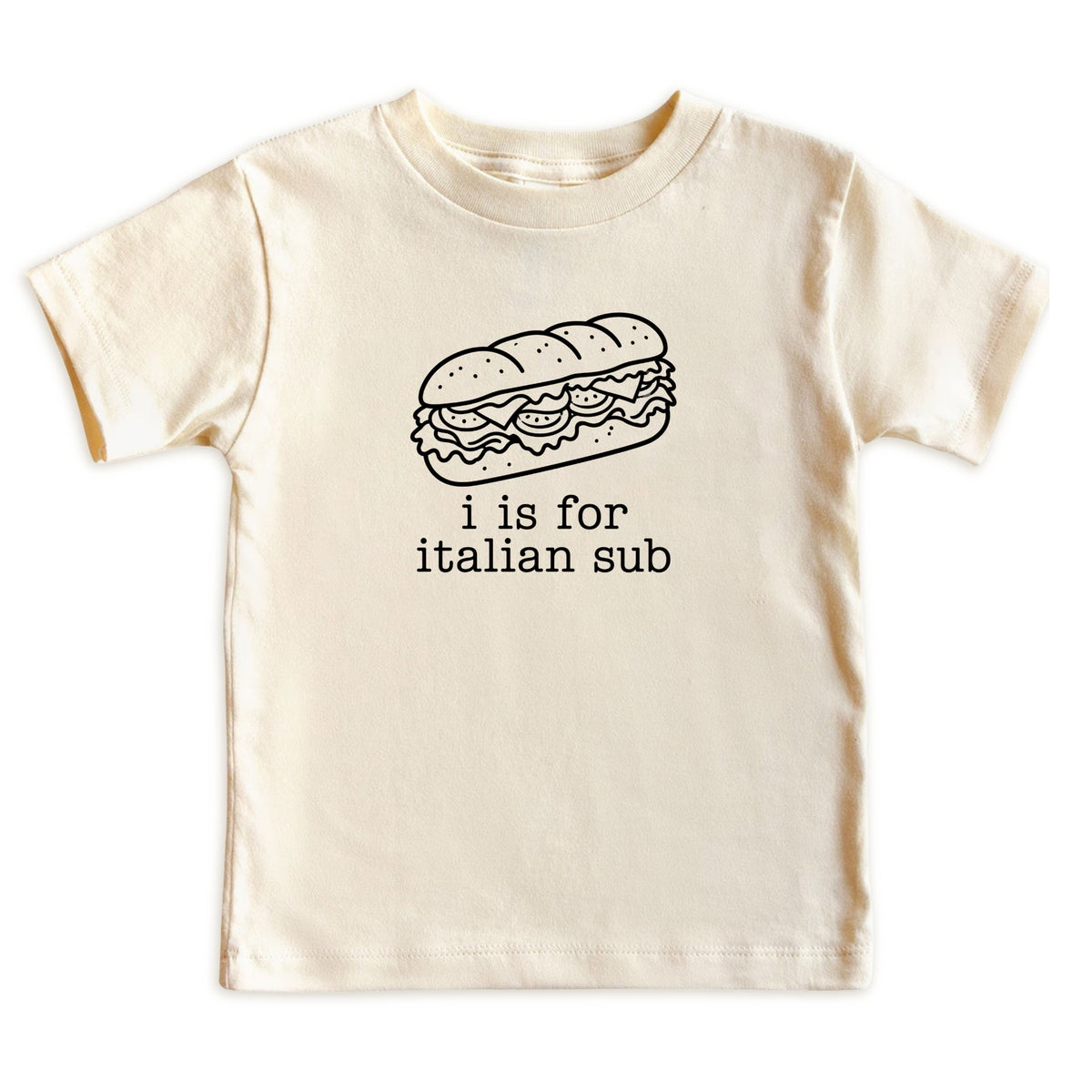 I Is for Italian Sub Baby Bodysuit