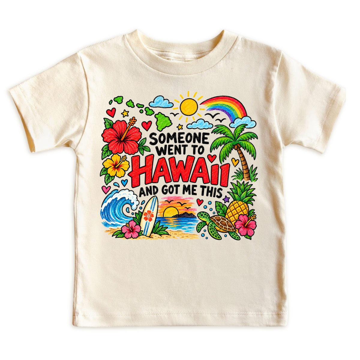 Hawaii Tee for Boys Girls