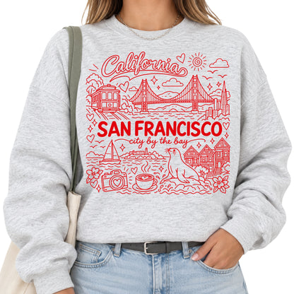 San Francisco Illustration T-Shirt