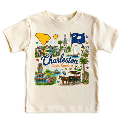 Charleston South Carolina Kids T-Shirt