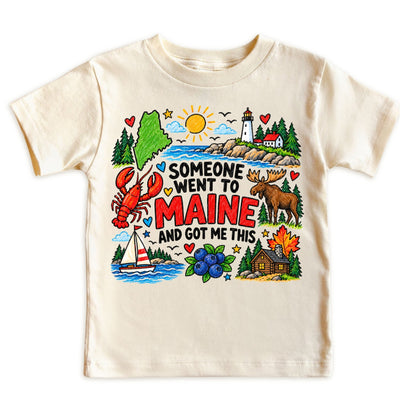 Maine Tee for Boys Girls