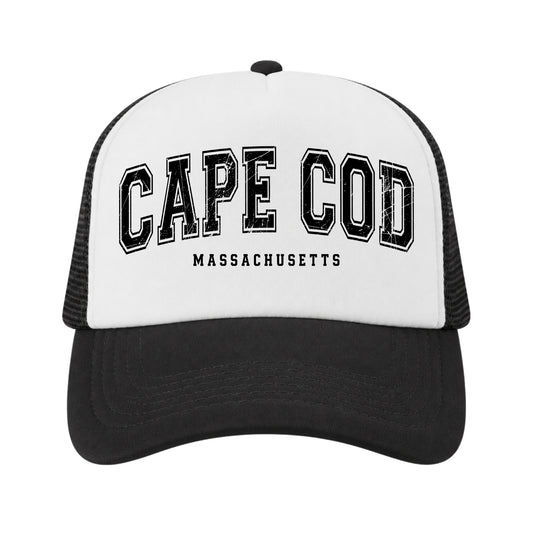 Cape Cod Trucker Hat for Kids & Adults, Cape Cod Massachusetts Vacation, Cape Cod Souvenir Gifts
