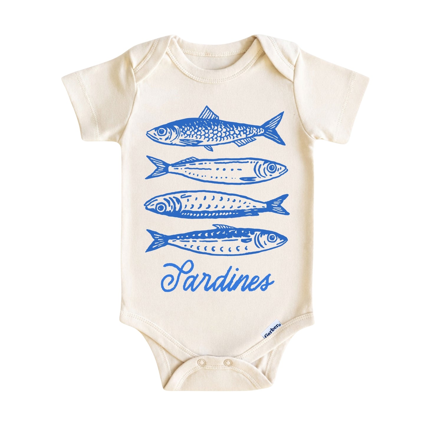 Sardines Baby ONESIE ®, Baby Bodysuit for Boys Girls