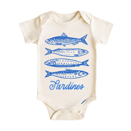 Sardines Baby ONESIE ®, Baby Bodysuit for Boys Girls