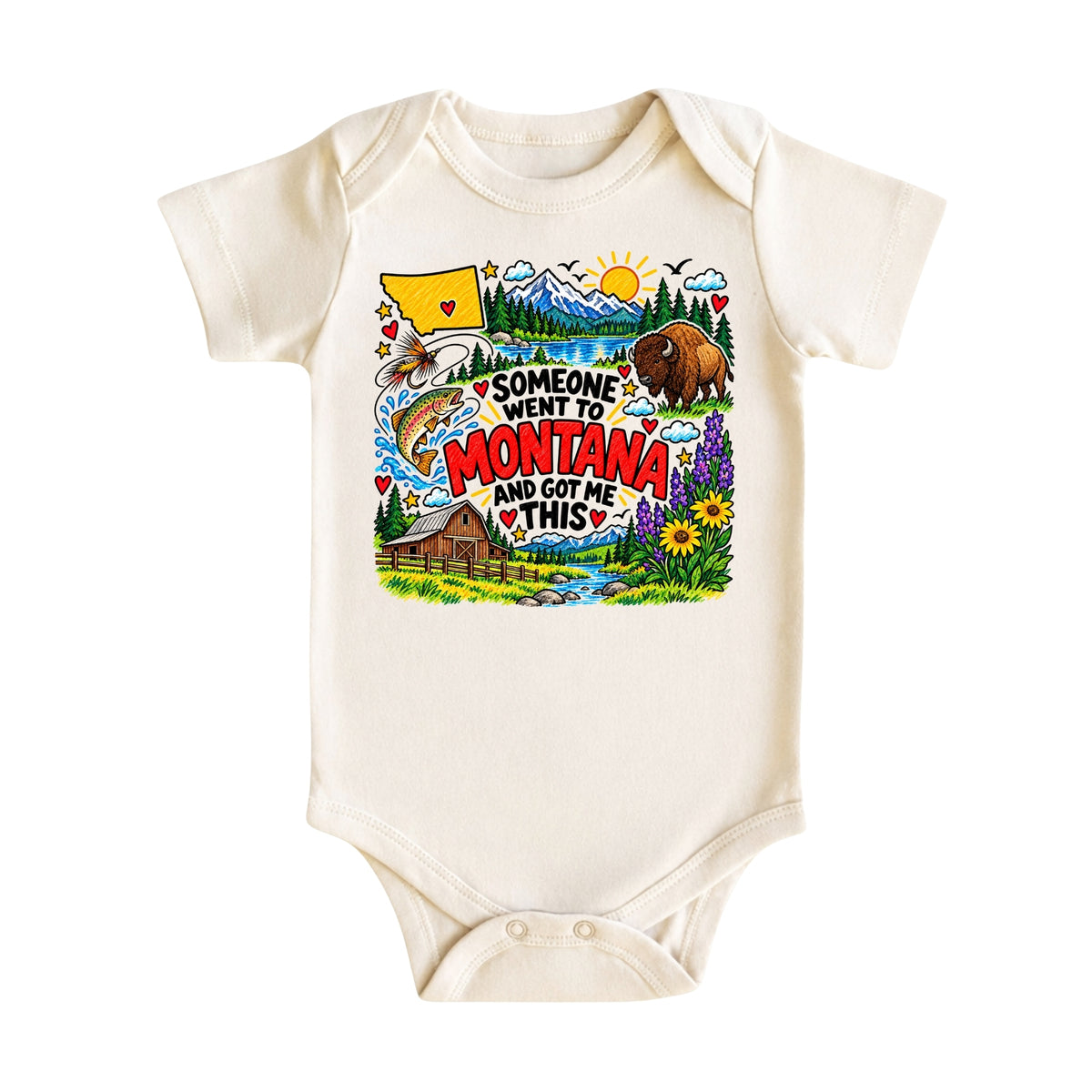 Montana Kids Souvenir Tee