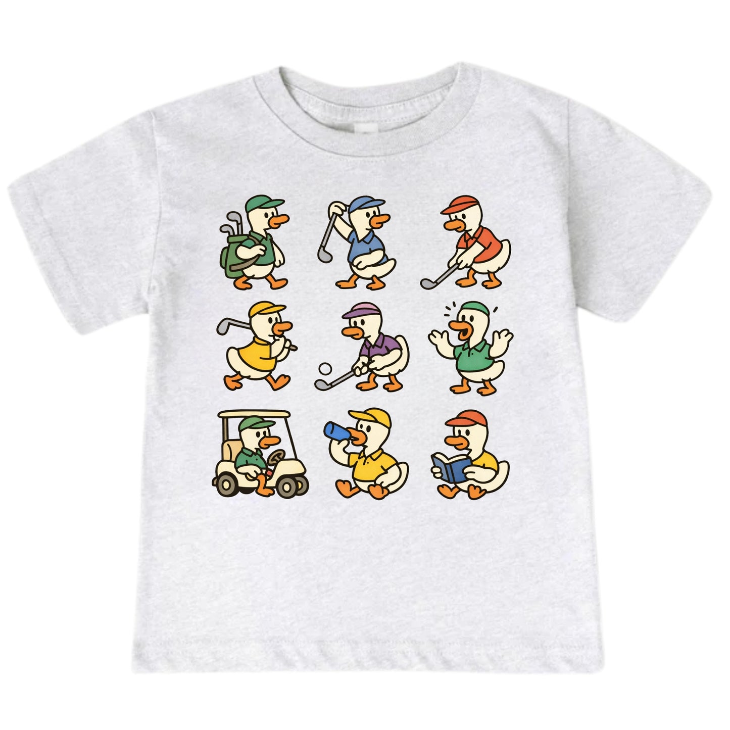 Golf Ducks Kids T-Shirt
