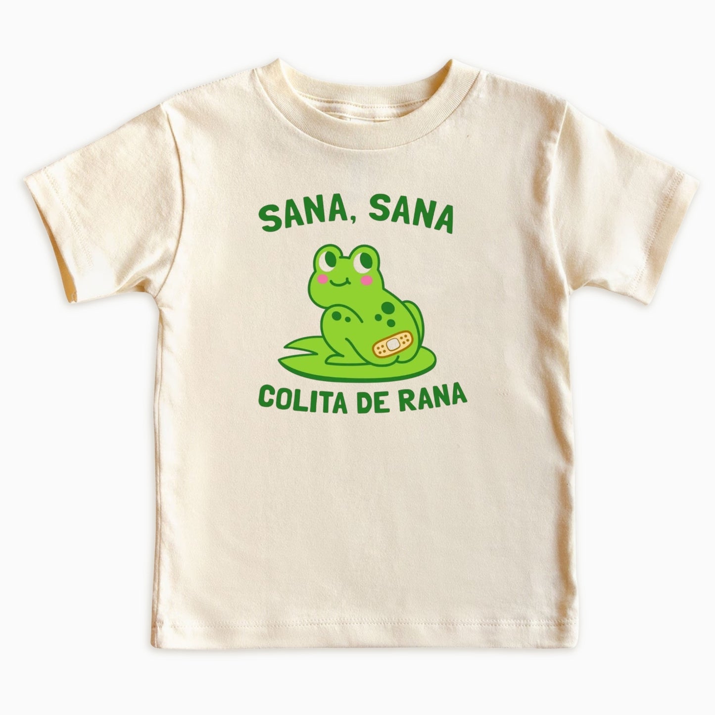 Sana Sana Colita de Rana Kids Sweatshirt – Cute Frog Graphic Toddler Top
