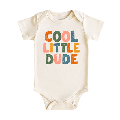 Cool Little Dude Cotton Baby Bodysuit