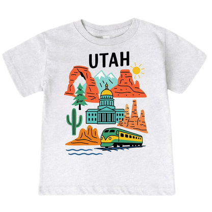 Utah Beehive State Kids T-Shirt