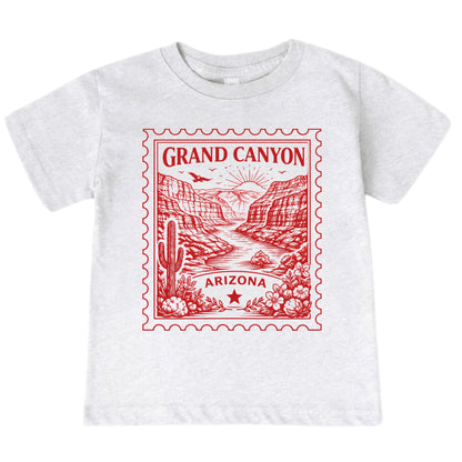 Grand Canyon Arizona Kids Vintage Postage Stamp T-Shirt
