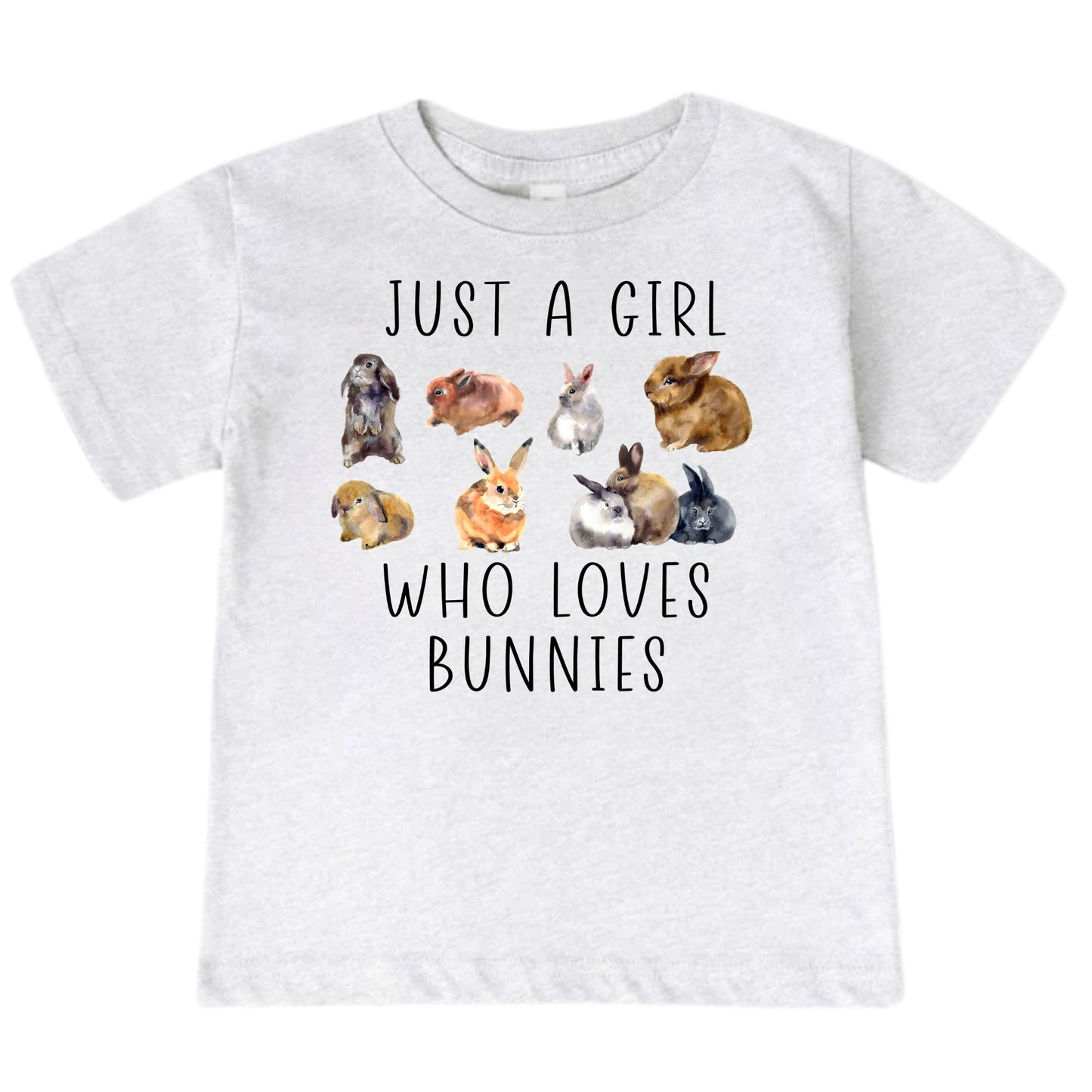Just A Girl Who Loves Bunnies Shirt