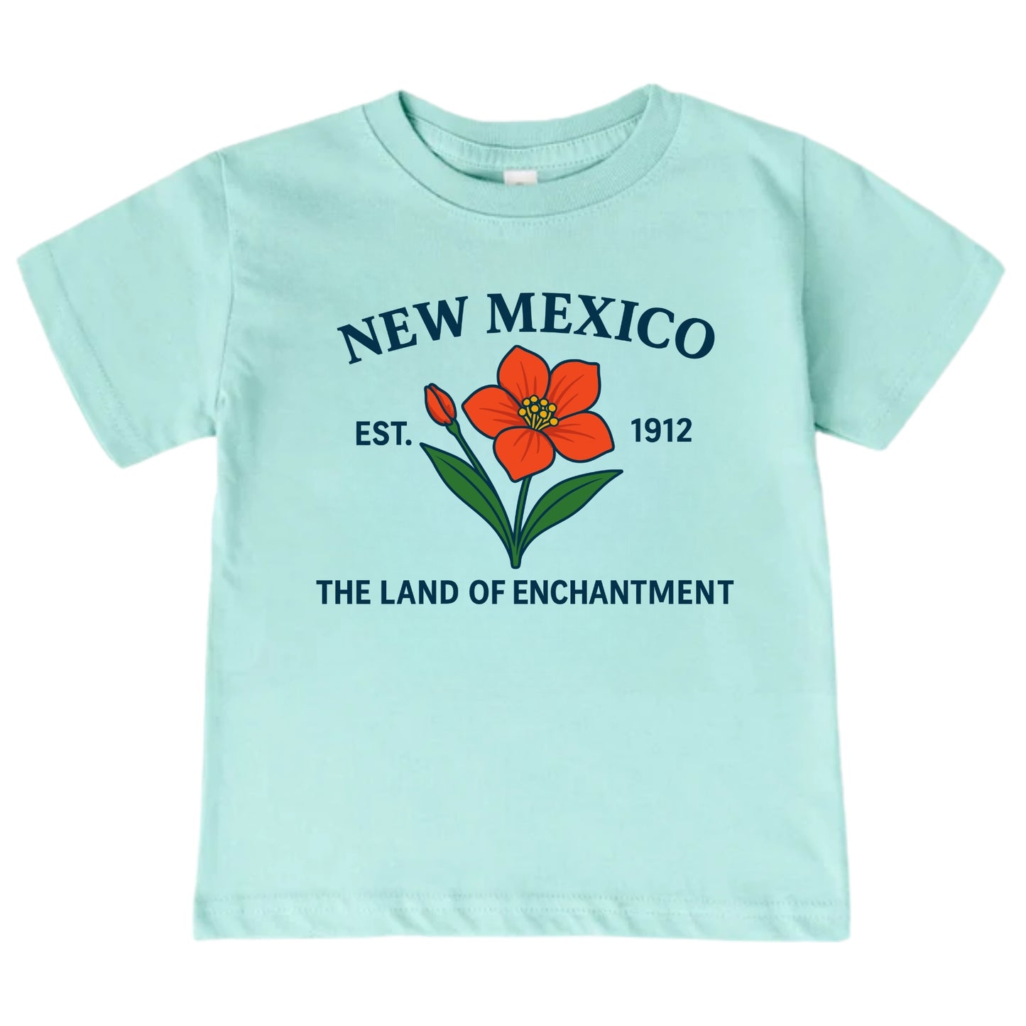 New Mexico Yucca Flower Kids T-Shirt