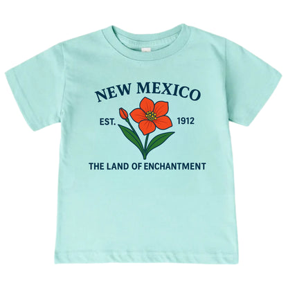 New Mexico Yucca Flower Kids T-Shirt