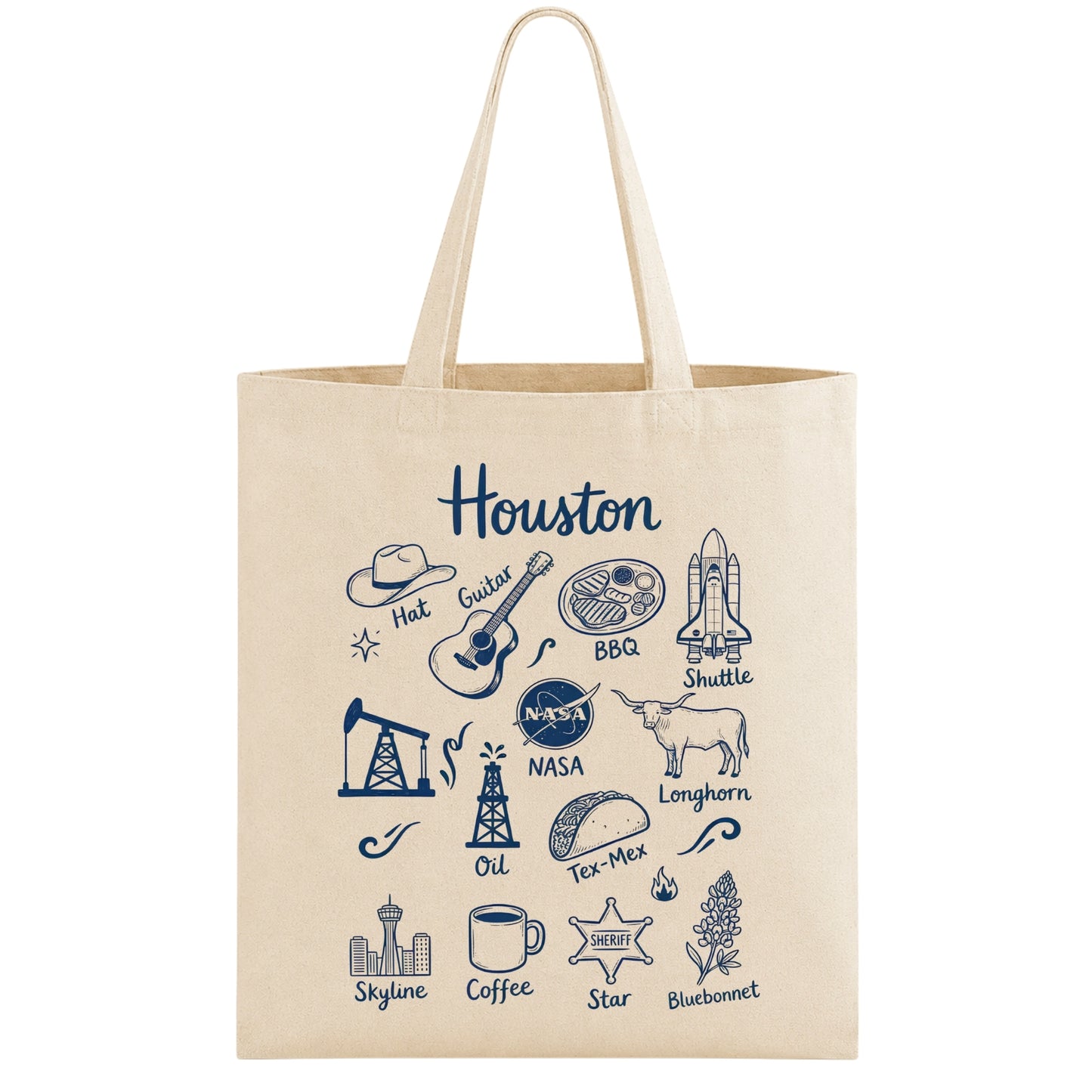 Houston Tote Bag