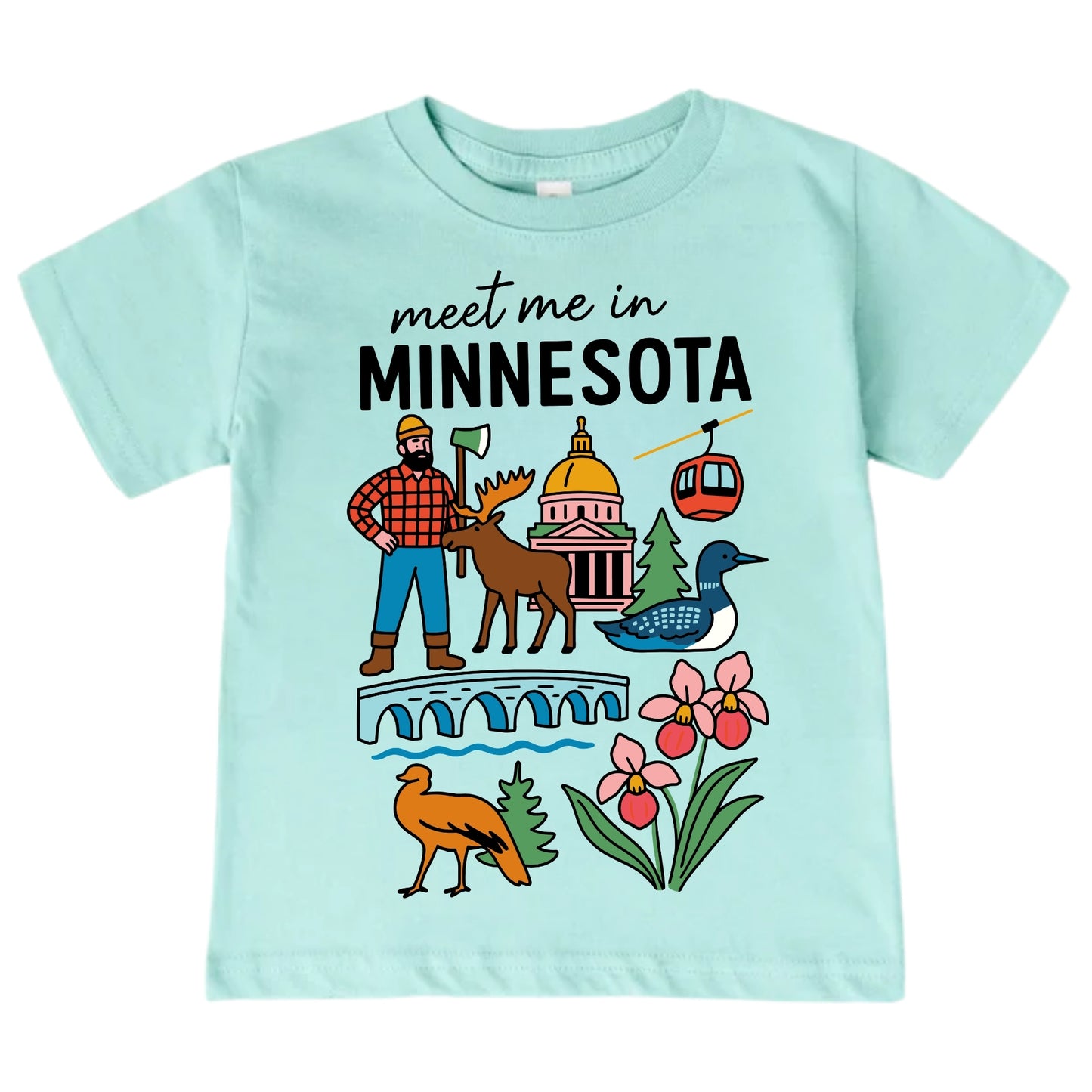 Minnesota Baby Onesie® - Kids Vacation T-Shirt