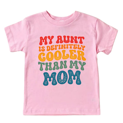 My Aunt Is Definitely Cooler Than My Mom ONESIE ®, Baby Bodysuit for Boys Girls