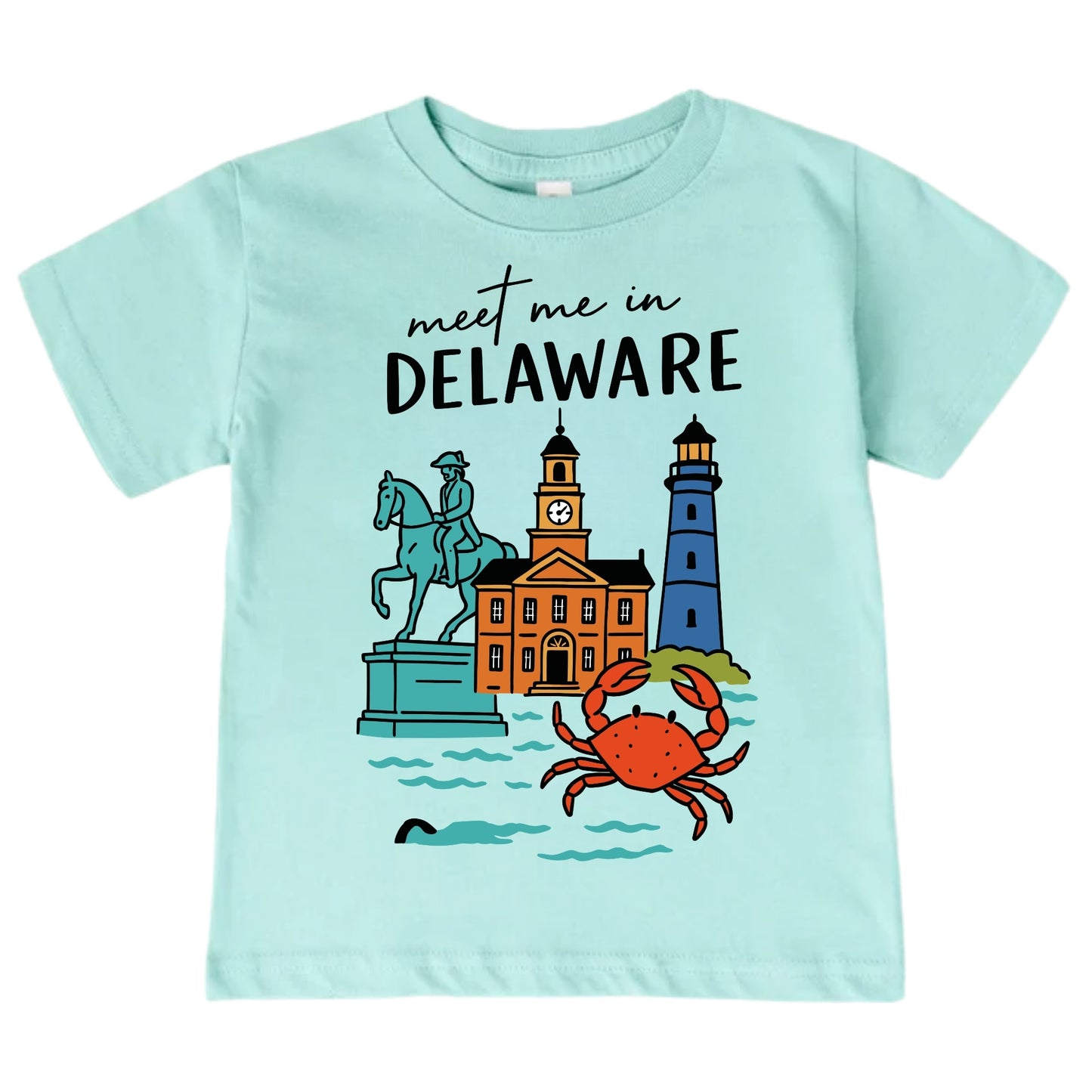 Delaware Baby Onesie® - Kids Vacation T-Shirt
