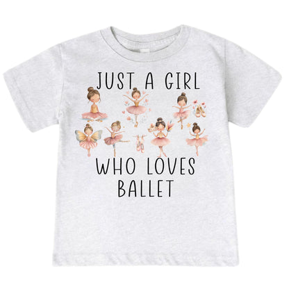 Just A Girl Who Loves Ballet Shirt