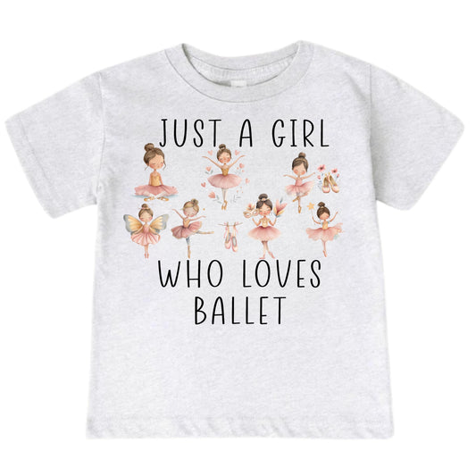 Just A Girl Who Loves Ballet Shirt