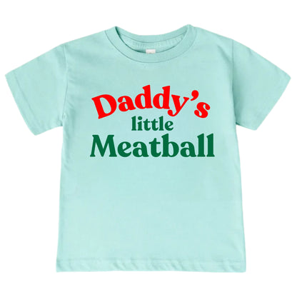 Daddy’s Little Meatball Baby Onesie ® – Italian Family Baby Bodysuit for Boys and Girls