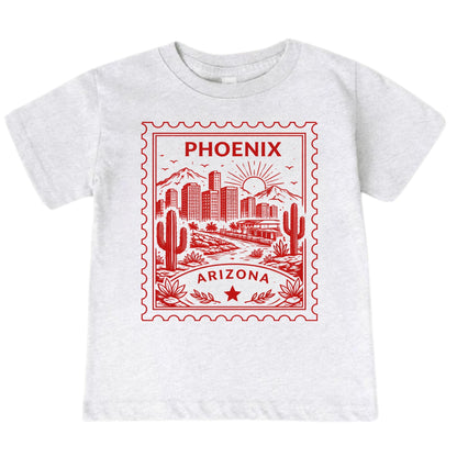 Phoenix Arizona Kids Vintage Postage Stamp T-Shirt
