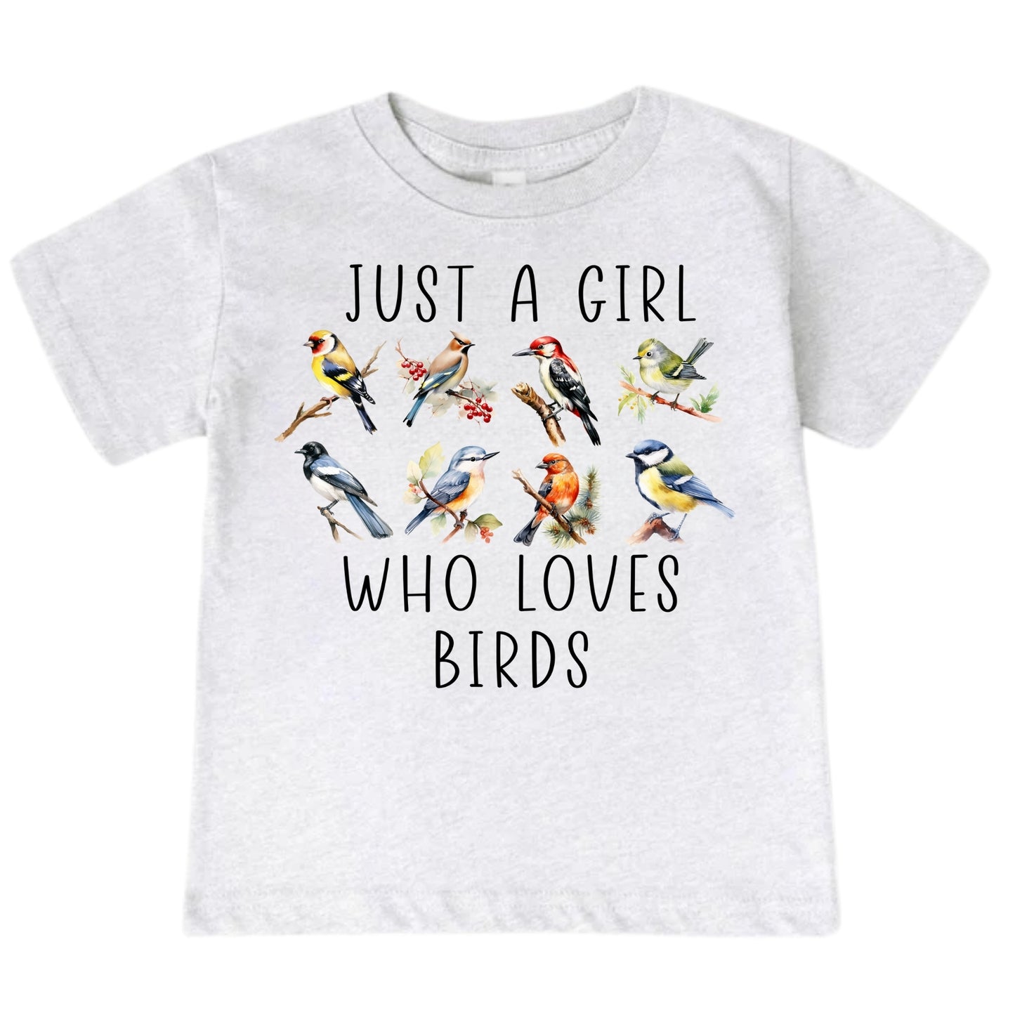 Just A Girl Who Loves Birds Shirt