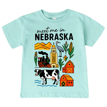 Nebraska Baby Onesie® - Kids Vacation T-Shirt