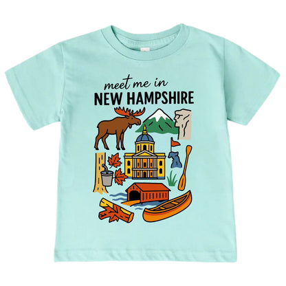 New Hampshire Baby Onesie® - Kids Vacation T-Shirt