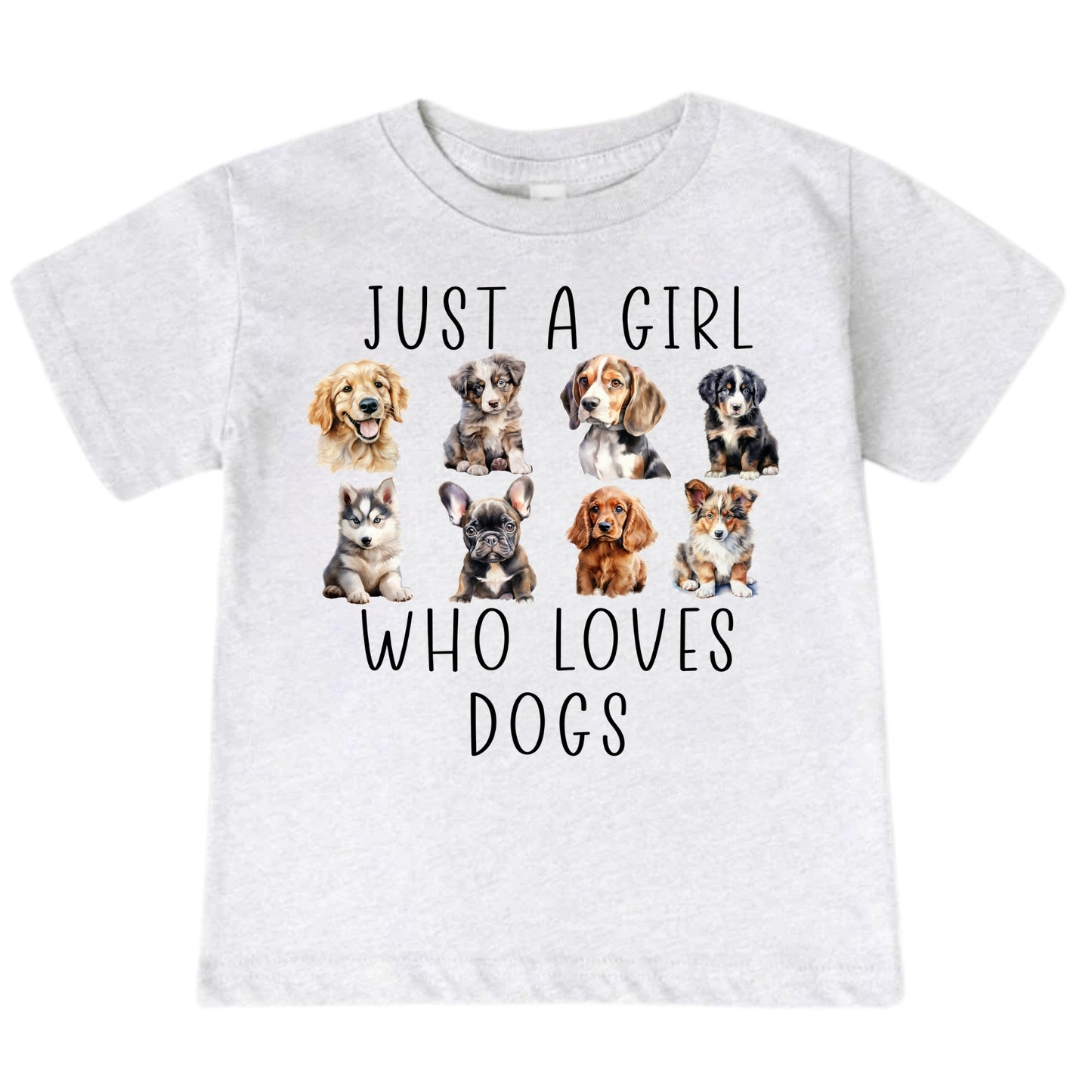 Just A Girl Who Loves Dogs Shirt