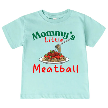 Mommy’s Little Meatball Baby Onesie ® – Italian Spaghetti Baby Bodysuit for Boys and Girls