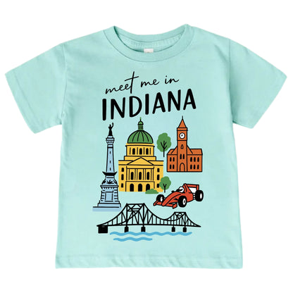 Indiana Baby Onesie® - Kids Vacation T-Shirt