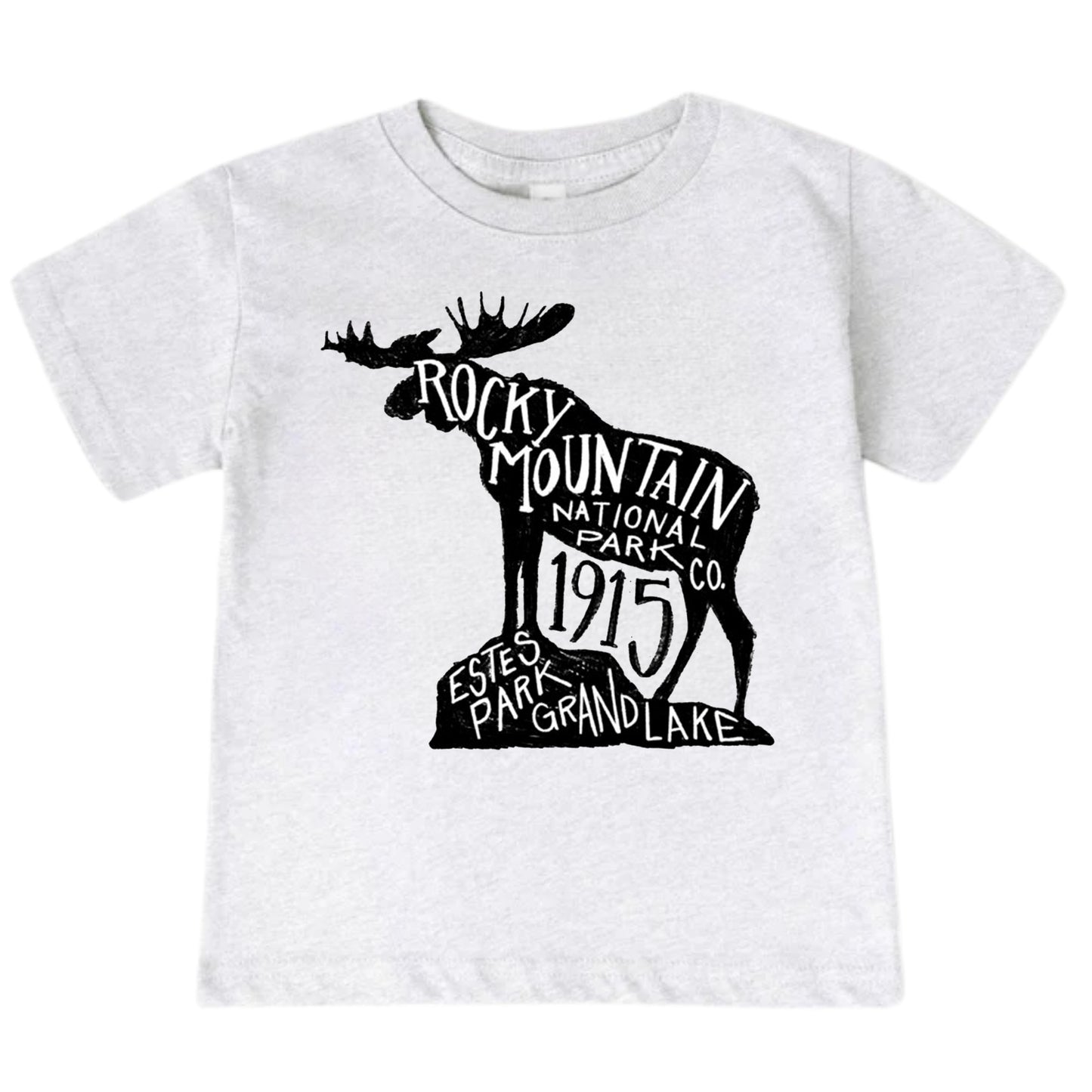 Rocky Mountain National Park Moose Kids' Tee