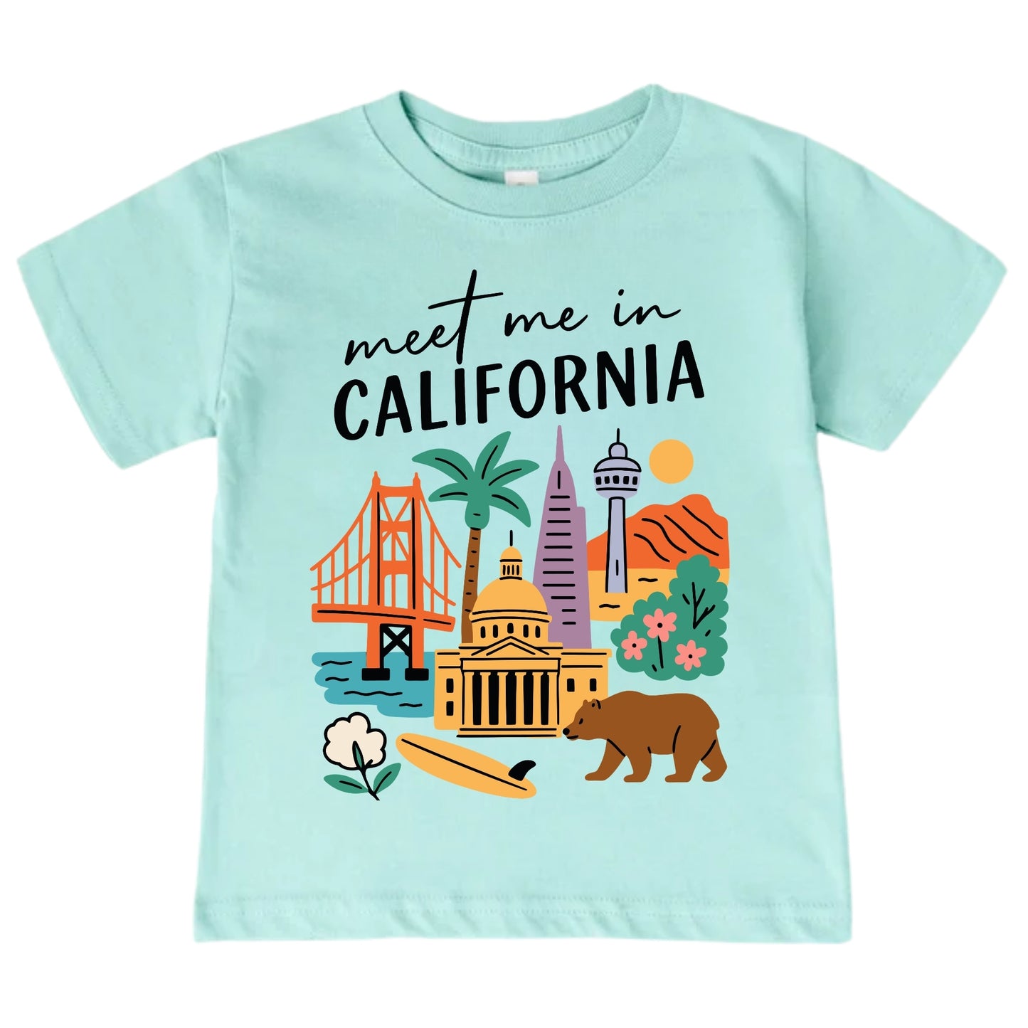 California Baby Onesie® - Kids Vacation T-Shirt