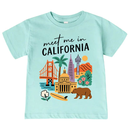 California Baby Onesie® - Kids Vacation T-Shirt
